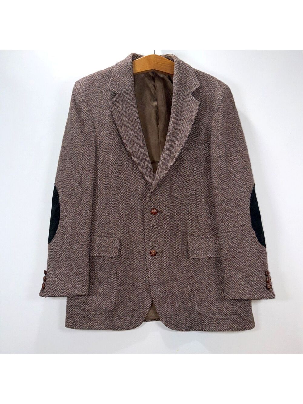 Vintage Pendleton Herringbone Tweed Blazer - 42R